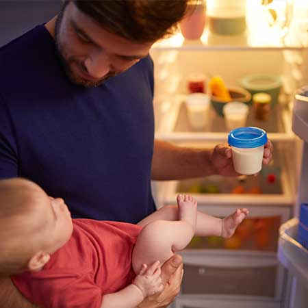 Breast milk storage