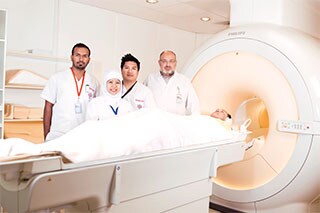 Staff with MRI