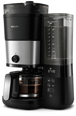 آلة تحضير القهوة بالتقطير المتكاملة مع مطحنة مضمّنة من Philips