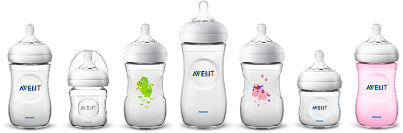 Avent رضّاعات Natural للأطفال