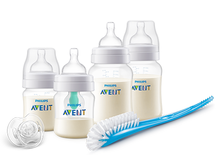 مضادة للمغص مع فتحة AirFree™‎، مجموعة هدايا SCD807/00 | Avent