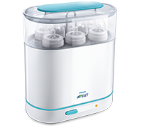 الجهاز الكهربائي للتعقيم بالبخار 3 في 1 من Philips Avent