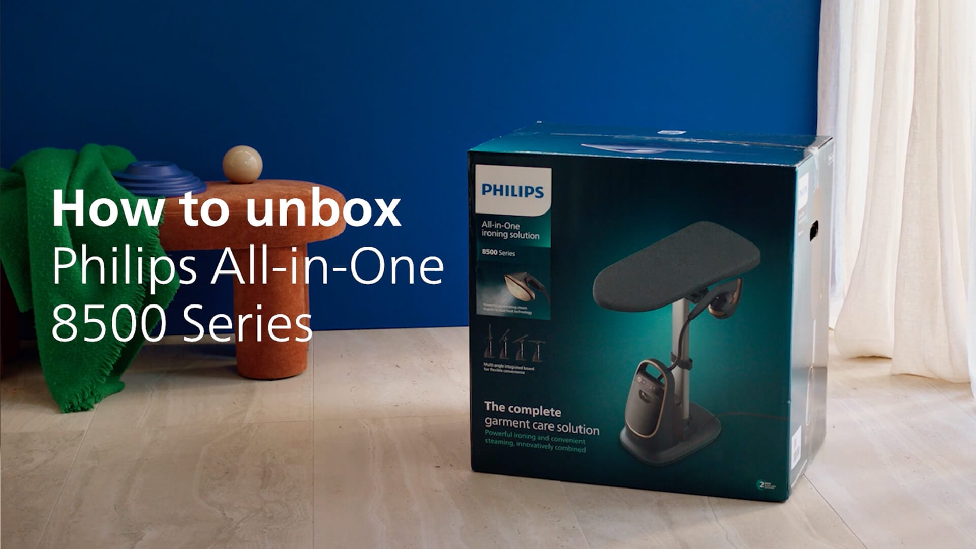 Watch how to unbox Philips All-in-One 8500 Series