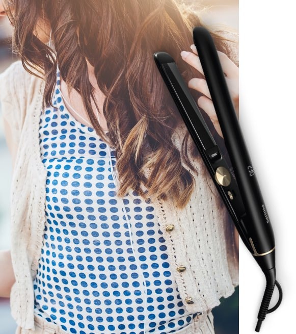 How to curl your hair with a straightener