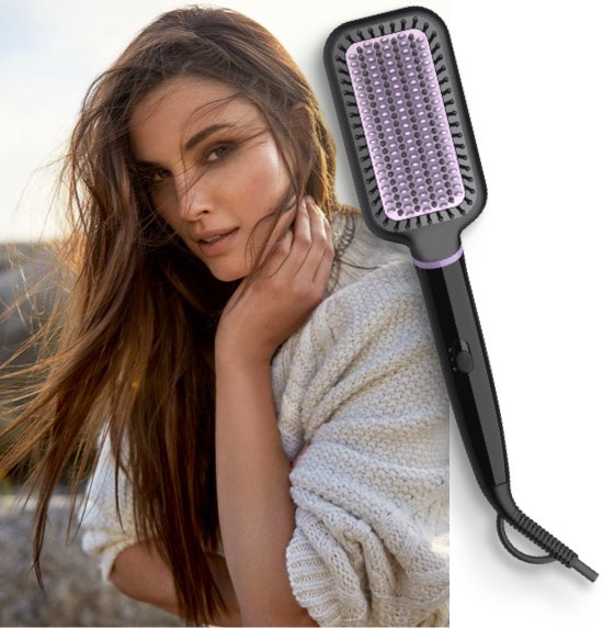 How to straighten your hair with a straightening brush